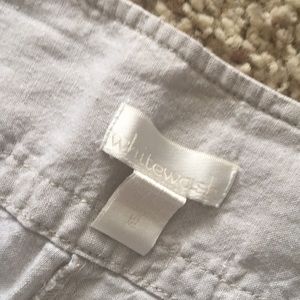 Wide leg, 100% linen pants